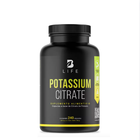 Potassium Citrate  Citrato de Potasio 240 cap |Blife