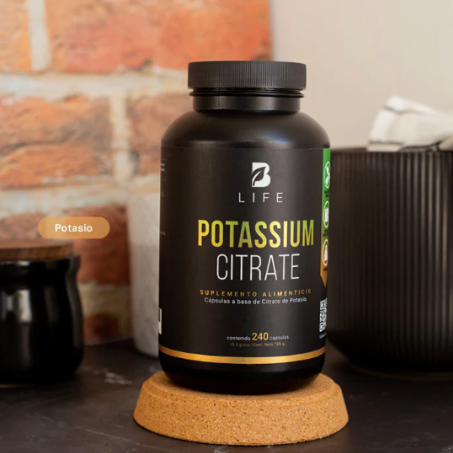 Potassium Citrate  Citrato de Potasio 240 cap |Blife