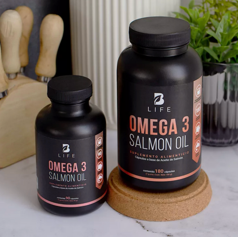 Omega 3 Aceite Puro de Salmón Blife