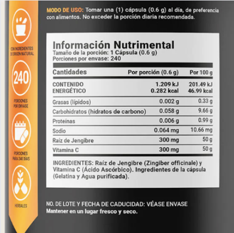 C Blend Vitamina C 120 cap | Blife