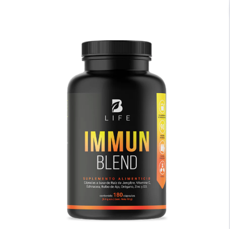 Immun Blend Multivitamínico de Vitamina C + Jengibre  | Blife