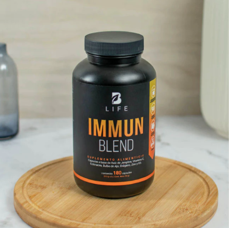 Immun Blend Multivitamínico de Vitamina C + Jengibre  | Blife