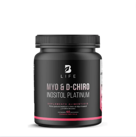 MYO y D-Chiro Inositol Platinum Polvo de Ratio 40:1 | Blife