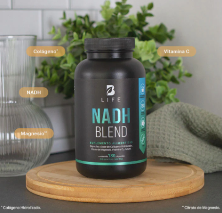 NADH Blend NADH, Colágeno Hidrolizado y Vitamina C | Blife