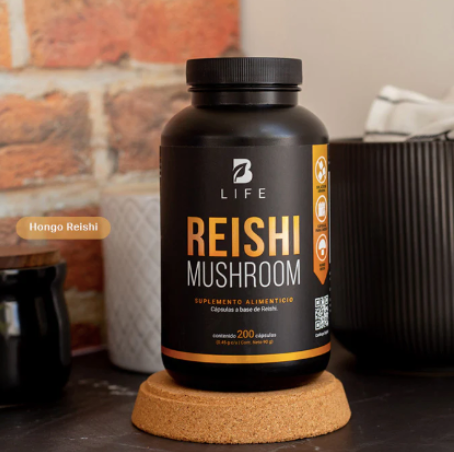 Reishi Mushroom Hongo Reishi 200 cap | Blife