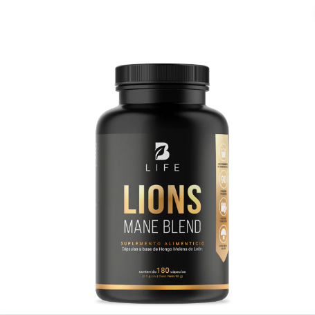 Lions Mane Blend  Hongo de Melena de León 180 cap | Blife