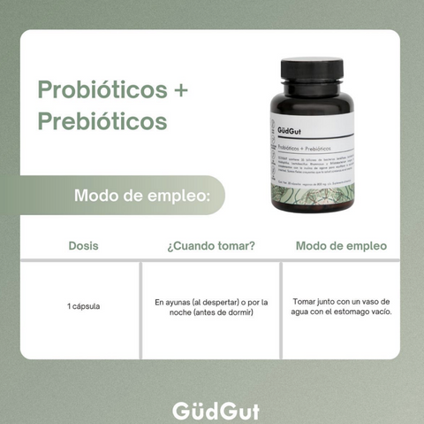 Probióticos + Prebióticos⎜GüdGut