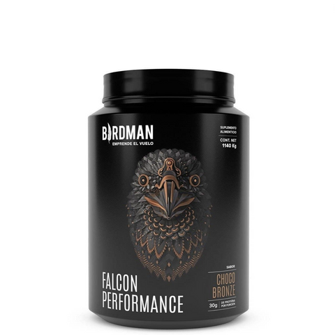 Proteína Birman Falcon Perfomance Chocolate 1.140g frente