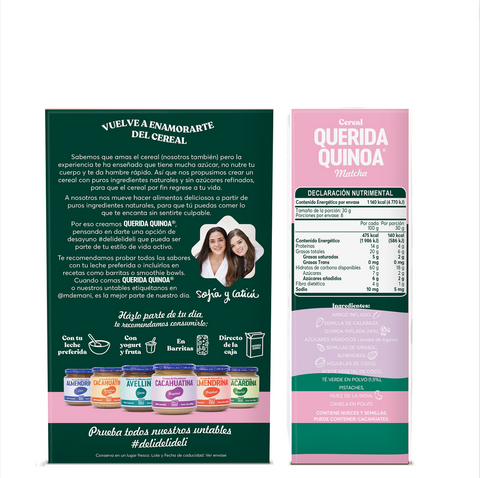 Querida Quinoa Cereal Vegano Sin Trigo 240g