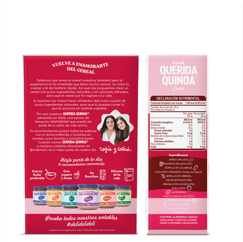 Querida Quinoa Cereal Vegano Sin Trigo 240g