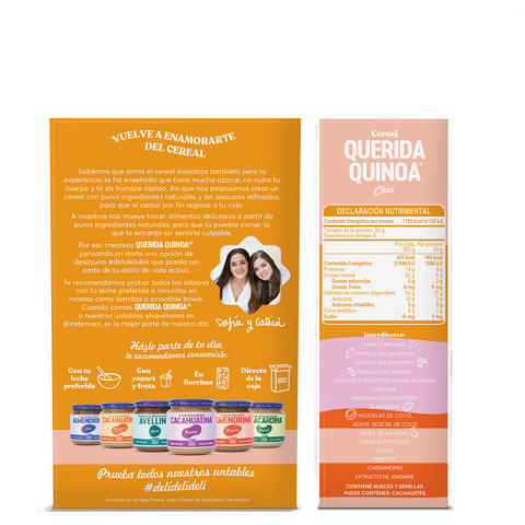 Querida Quinoa Cereal Vegano Sin Trigo 240g