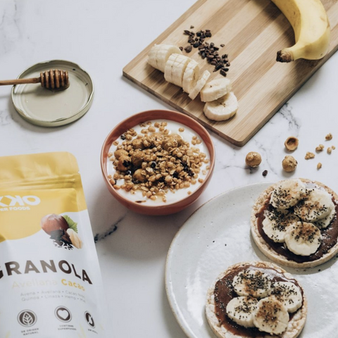 Granola Avellana Cacao 340g Okko