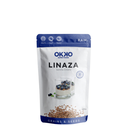 Linaza semilla entera 300g Okko