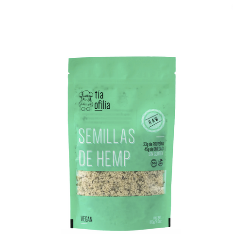 Semilla Hemp 100g Tía Ofilia