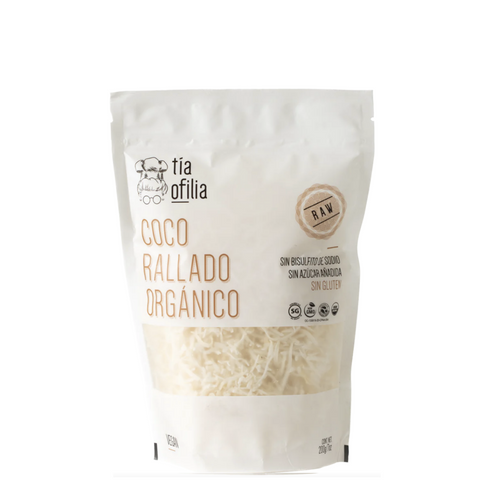 Coco Rallado Orgánico 200g Tía Ofilia