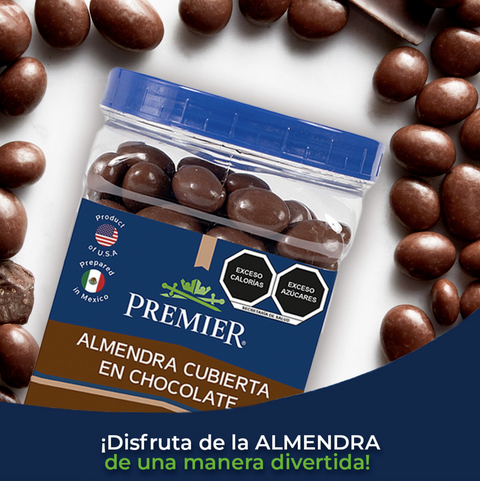 Almendra Natural Cubierta de Chocolate 1 kilo Premier