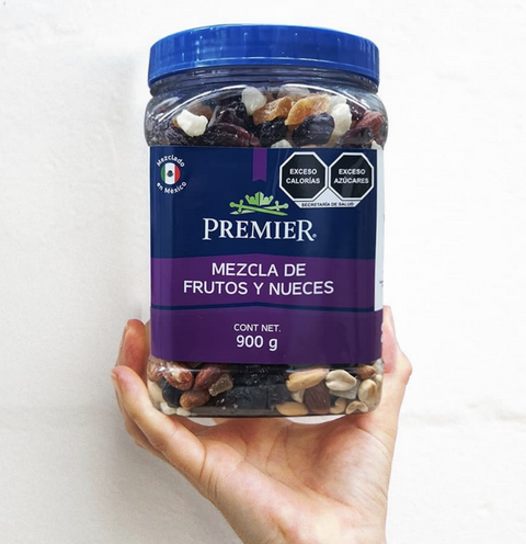 Mezcla Frutos Deshidratados Y Nueces  900g Premier