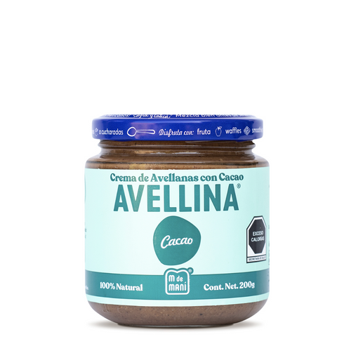 Crema de Avellanas con Cacao Avellina M de Maní