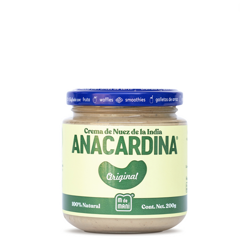 Crema de Nuez de la india Anacardia M de Maní