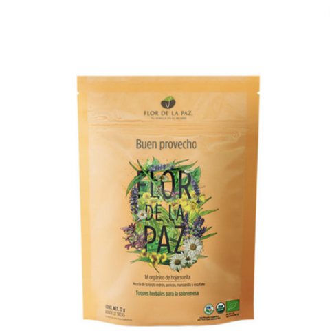 Infusión Orgánica Flor de la Paz Buen Provecho *Mezcla  Digestiva