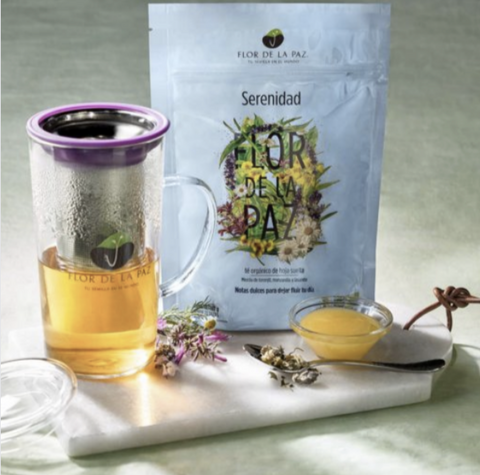 Infusión Orgánica Flor de la Paz Serenidad *Mezcla Relajante