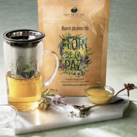 Infusión Orgánica Flor de la Paz Buen Provecho *Mezcla  Digestiva