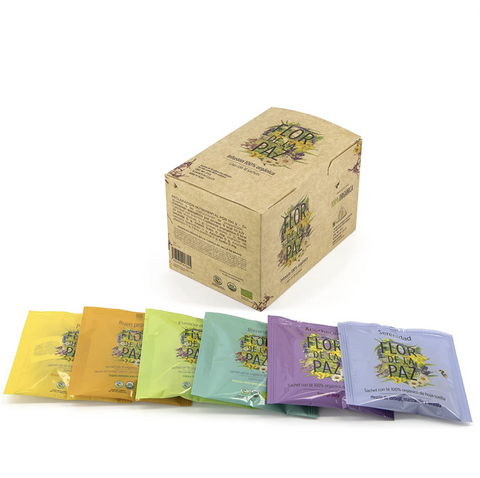 Infusión Flor de la Paz caja surtida 18 Sobres