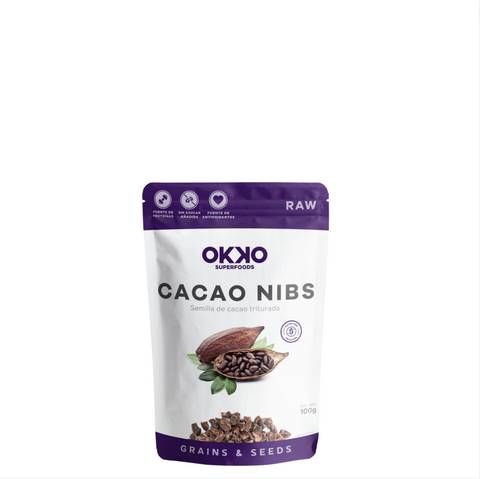 Cacao Nibs 100g Okko