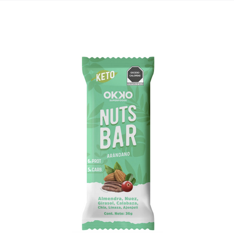 Nuts Bar Barrita de Nueces Okko