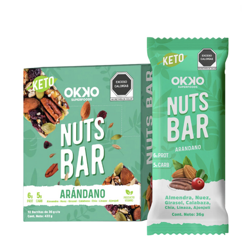 Nuts Bar Barrita de Nueces Okko