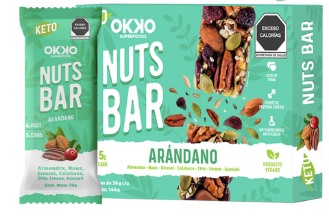 Nuts Bar Barrita de Nueces Okko