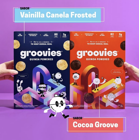 Cereal Quinoa Vainilla Canela Frosted Groovies 250g