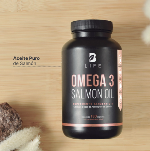 Omega 3 Aceite Puro de Salmón Blife