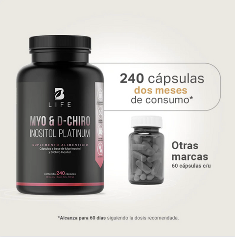 Myo y D-Chiro Inositol Platinum Blife