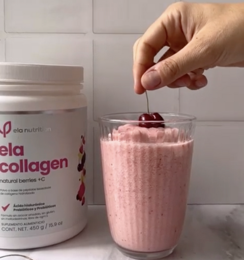 Péptidos Biaoctivos de Colágeno Hidrolizado Natural Berries +C | ela collagen