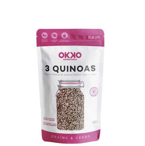 3 Quinoas Okko 500g