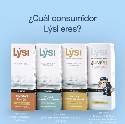 Aceite de Hígado de Bacalao Junior| Lysi