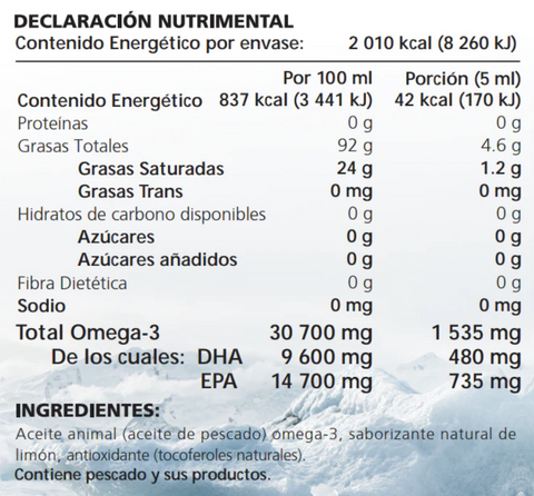 Aceite de Pescado Omega-3 | Lysi