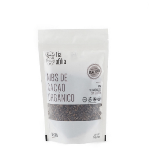 Nibs de Cacao Orgánico 150g | Tía Ofilia