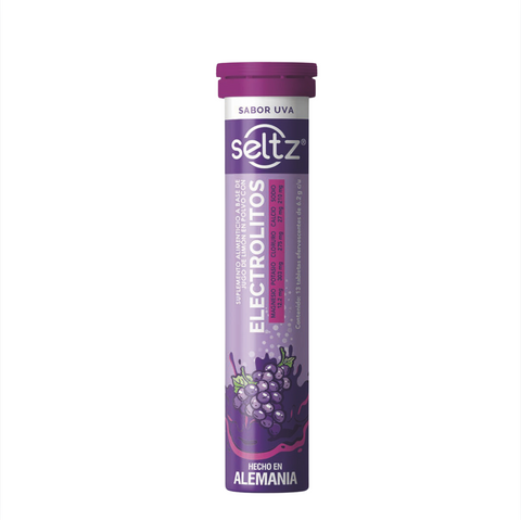 Electrolitos Efervecentes sabor Uva⎜Seltz