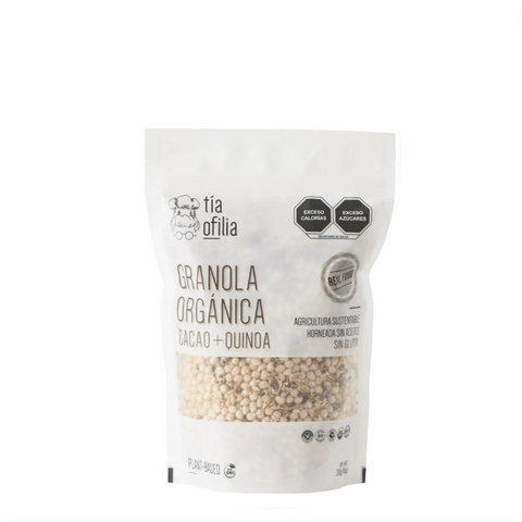 Granola orgánica cacao + Quinoa 300g ⎜Tía Ofilia