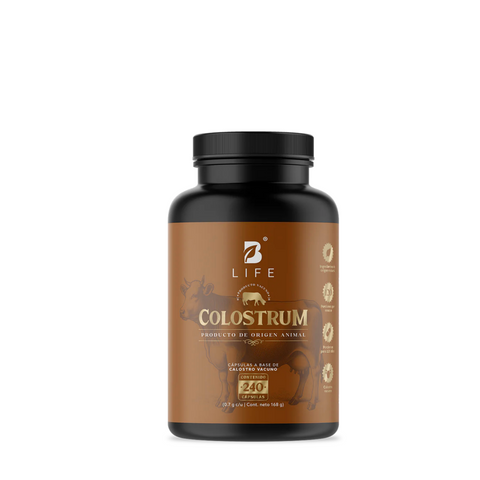 Colostrum Calostro puro de Bovino  240 Caps | Blife