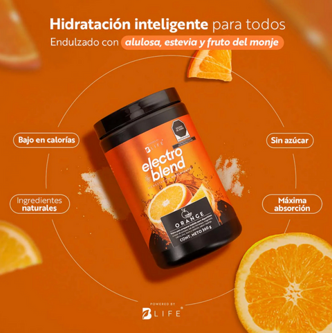 Electroblend Orange  Bebida Hidratante Naranja 60 servicios | Blife