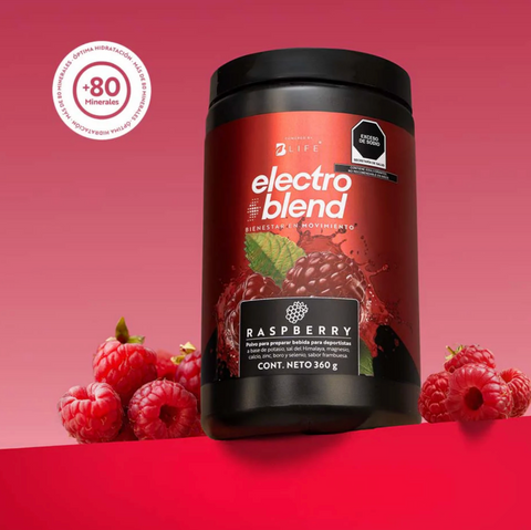 Electroblend Raspberry  Bebida Hidratante Frambuesa 60 servicios | Blife