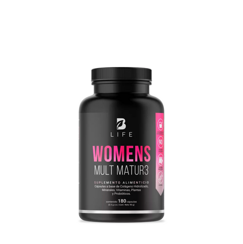 Womens Mult Matur3  Multivitamínico para Mujeres +40 |Blife