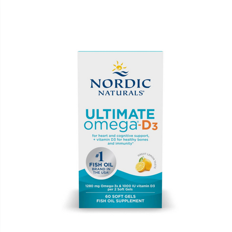 Ultimate Omega-D3  Softgel ⎜Nordic Naturals