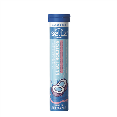 Electrolitos Efervecentes sabor Coco⎜Seltz