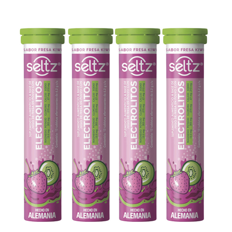 Electrolitos Efervecentes sabor Fresa-Kiwi⎜Seltz