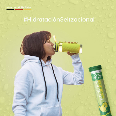 Electrolitos Efervecentes sabor Lima Limón⎜Seltz