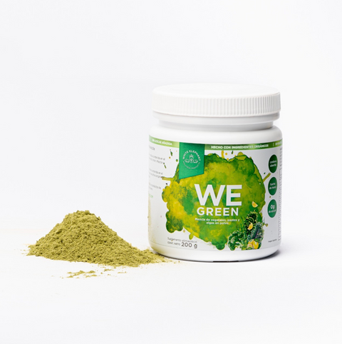 WEgreen mezcla de vegetales en polvo ⎜We Superfoods